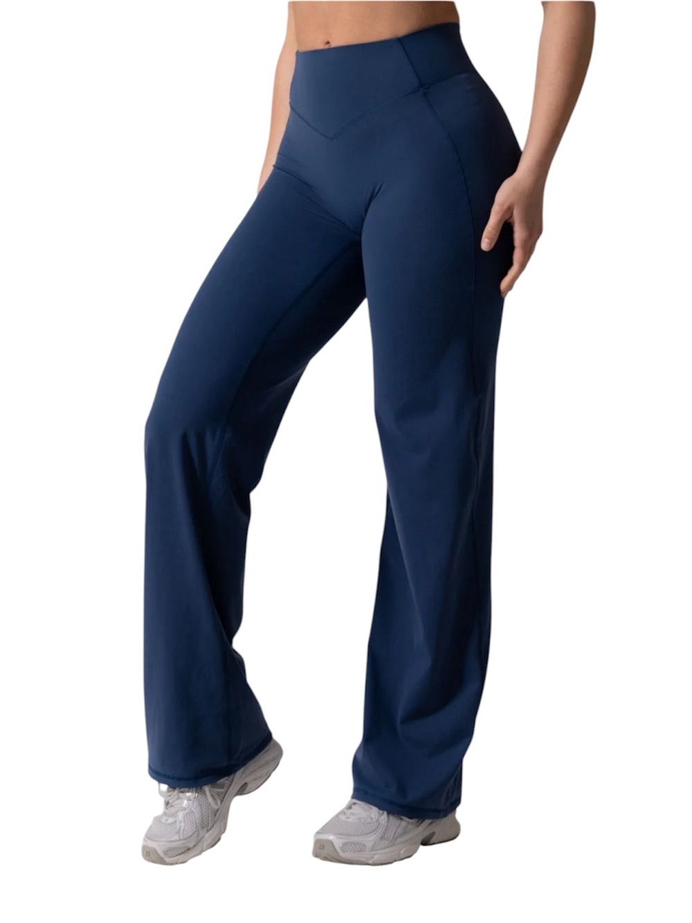 Buffbunny Poshknit Straight Leg Pant - Baked Blue | NWT